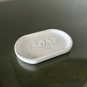 BRAND NEW White Soap Dish